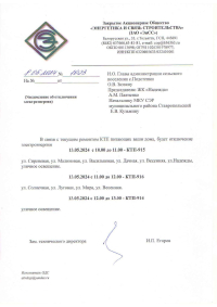Отключения электроэнергии