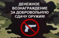 На территории Самарской области на добровольной основе проводится прием у населения незаконно хранящегося оружия, боеприпасов, патронов к оружию, взрывных устройств и взрывчатых веществ